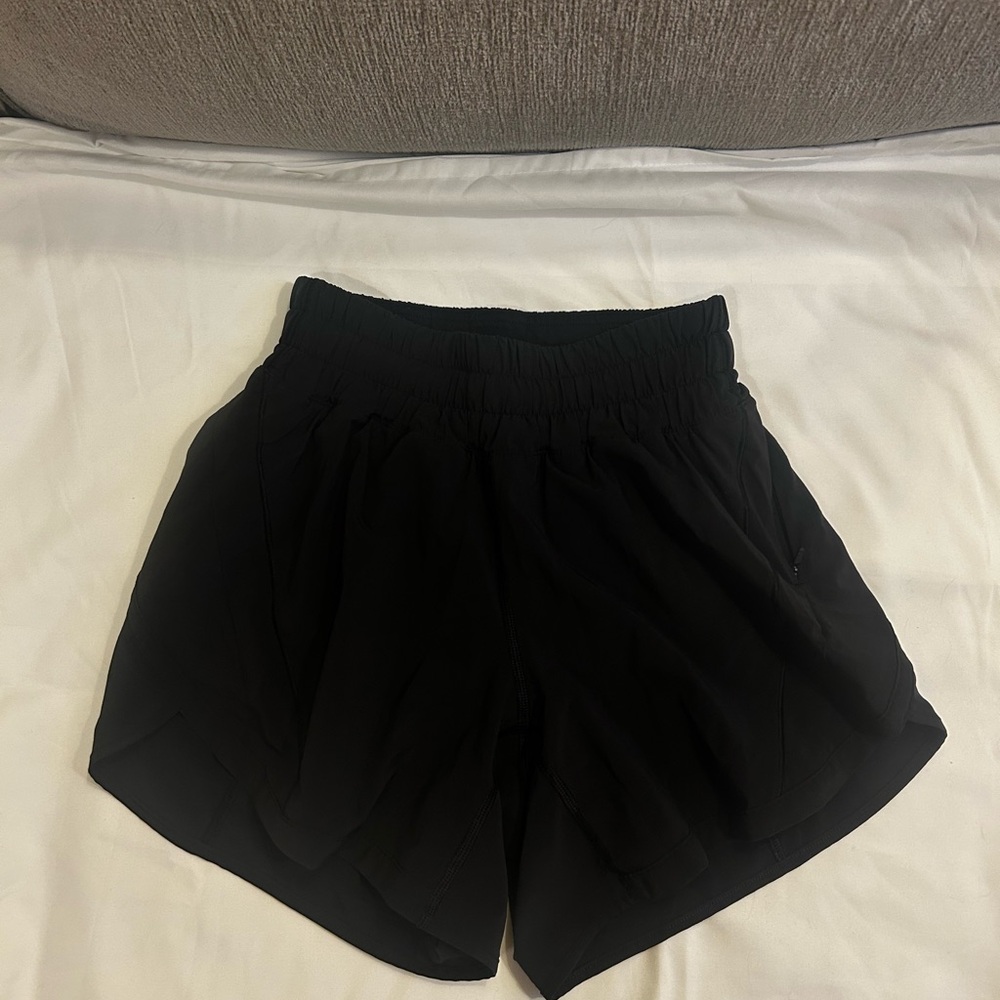 Lululemon Athletica Black Athletic Shorts